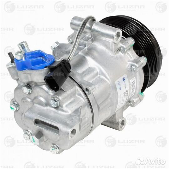 Компрессор кондиционера Фольксваген Поло Седан 15