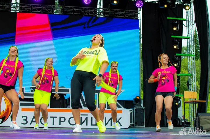 Зумба фитнес, растяжка