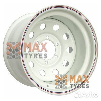 Off-Road Wheels УАЗ белый 8/0 R15