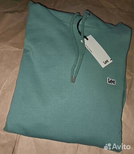 Худи Lee р 2Xl новая с начесом салатовая оригинал