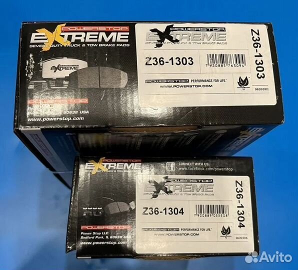 Задние колодки PowerStop Z26 LC200 LX570