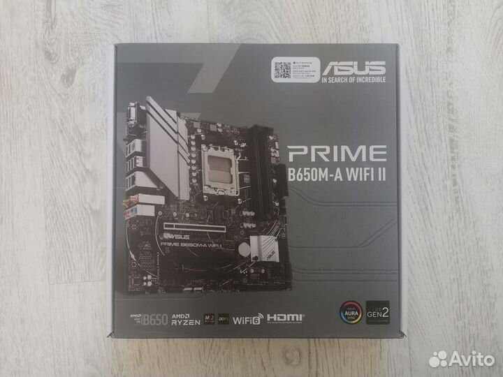 Новая asus prime B650M-A wifi II AM5
