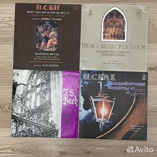 И. С. Бах Брандебургские концерты/ орган
