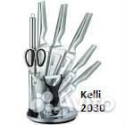 Набор кухонных ножей на подставке в ассортименте
