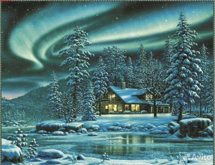 Алмазная мозаика на подрамнике новая