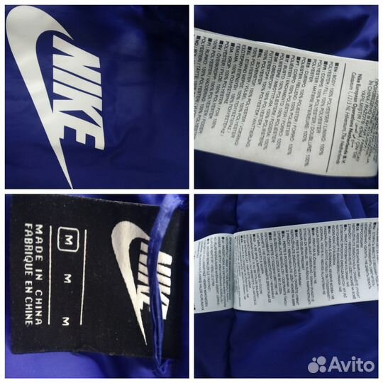 Nike удлиненная куртка парка m
