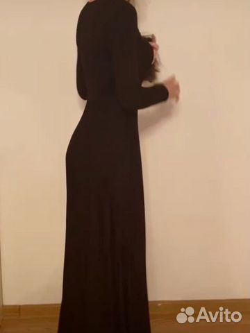 Вечернее черное платье стандарт