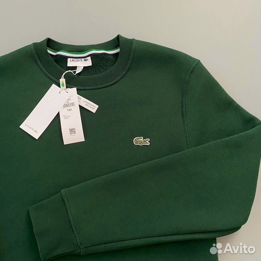 Свитшот мужской lacoste зимний