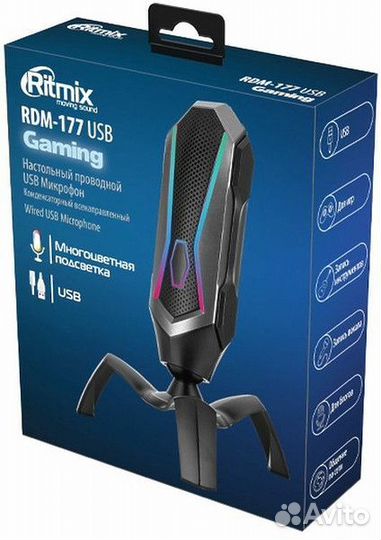 Микрофон ritmix RDM-177