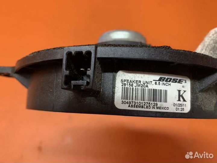 Динамик двери задний левый Infiniti Ex35 J50