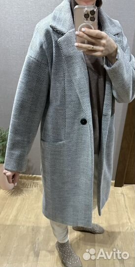 Пальто женское осень весна 42 44
