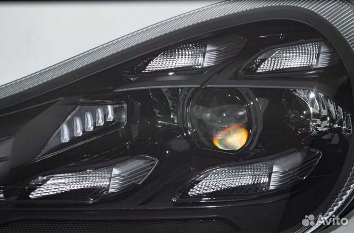 Фары светодиодные Порш Кайен 957