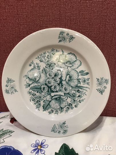 Тарелки старинные дулево