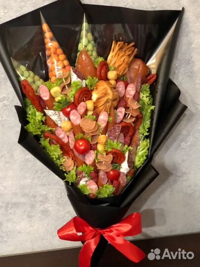 Мужские букеты съедобные на 23 февраля