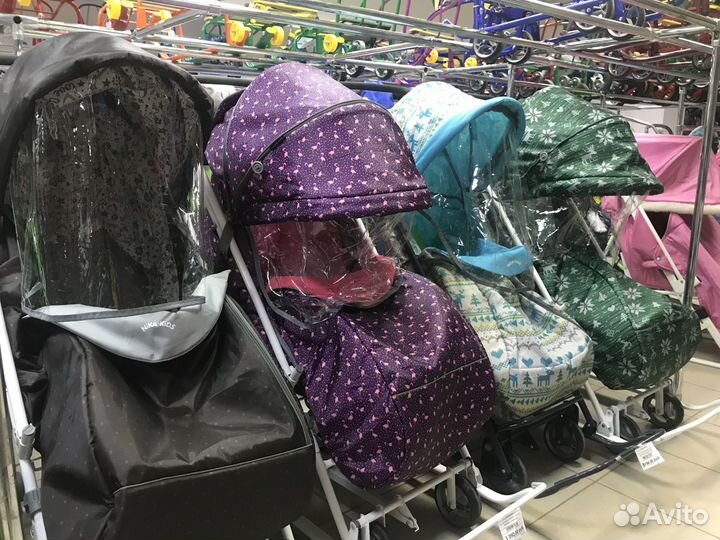 Санки-коляски Ника Умка 4е колеса Новые