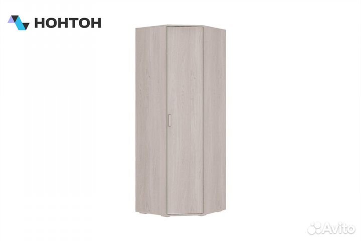 Шкаф угловой Белла ясень белый