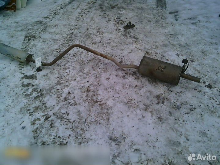 Глушитель основной Renault Duster 2012