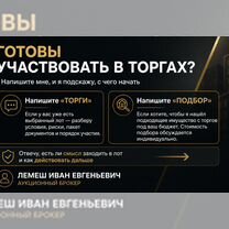 Аукционный брокер. Агент на торги по банкротству, Сергиев Посад
