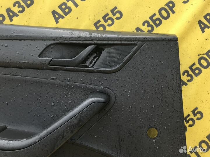 Обшивка двери задней левой Skoda Rapid