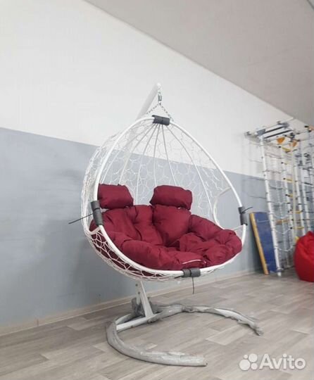 Садовая качеля, качеля кокон, капля