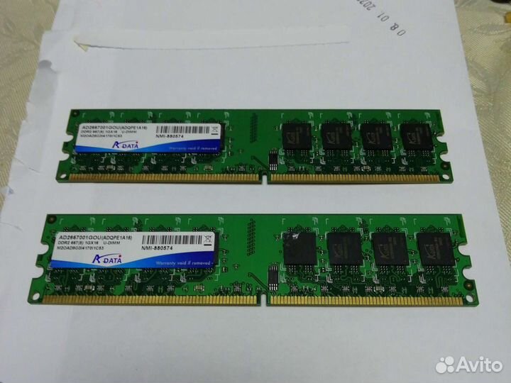 Оперативная память ddr2