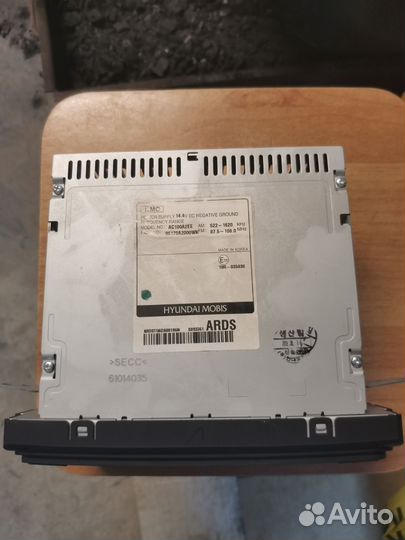 Штатная магнитола kia ceed jd