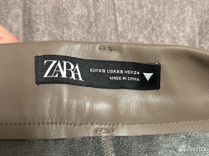 Кожаные шорты