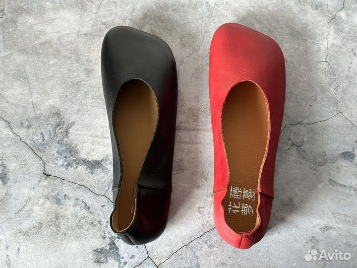 Балетки босоногие