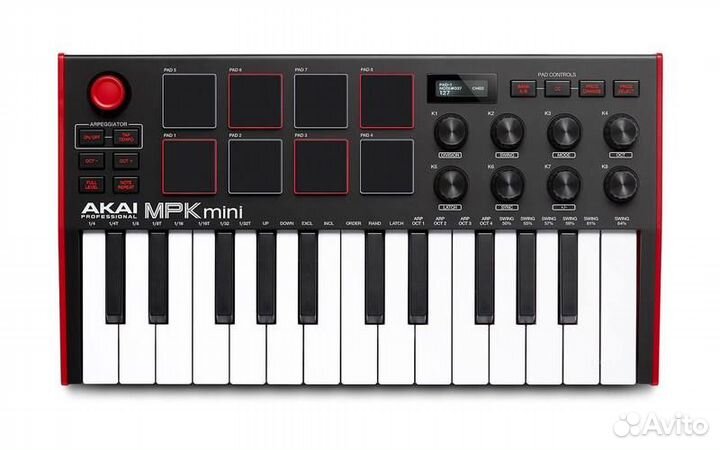 Akai MPK Mini MK3 Original клавиатура новая