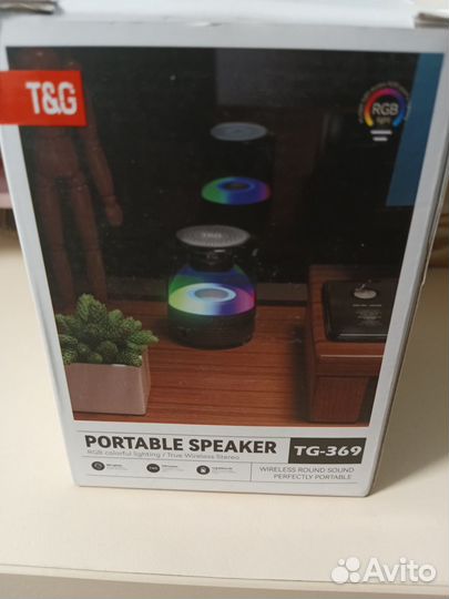 Портативная колонка bluetooth