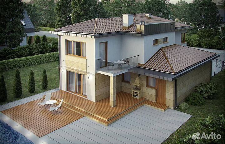 Каркасный дом prefab за 30 дней