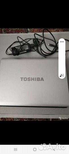 Ноутбук toshiba