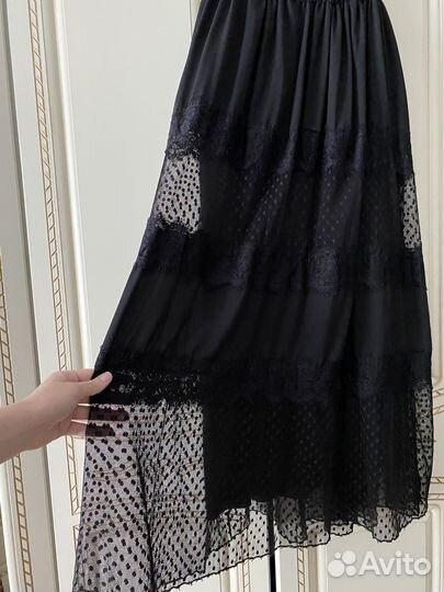 Юбка длинная