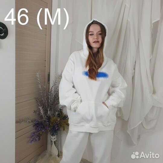 Худи с флисом 7986