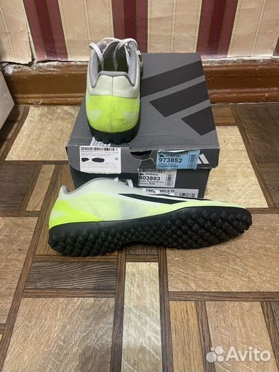 Сороконожки adidas X crazyfast.4 Tf, 41 размер