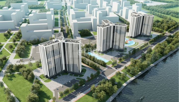 Квартира-студия, 33,1 м², 10/24 эт.