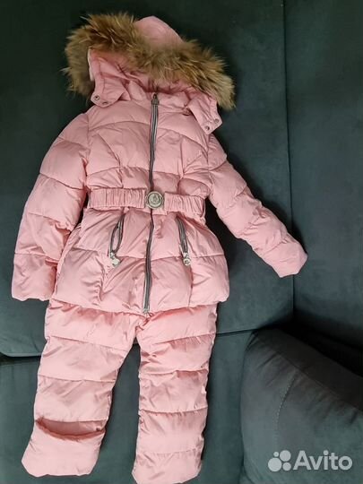 Зимний костюм для девочки 110- 116
