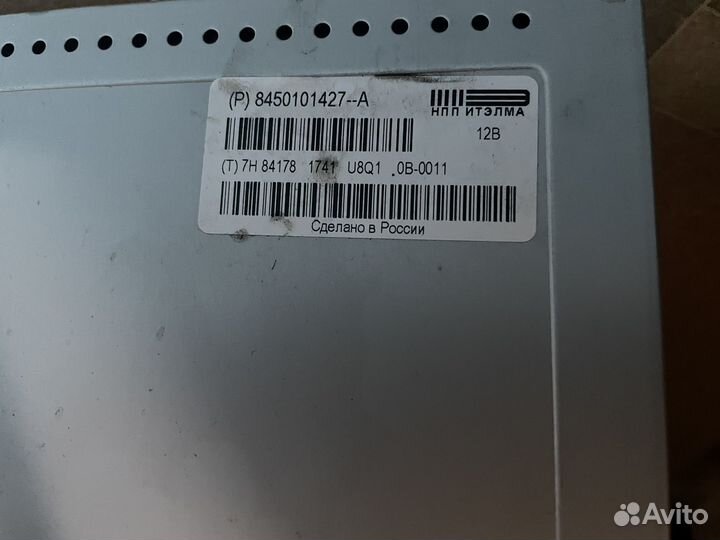 Штатная магнитола granta FL