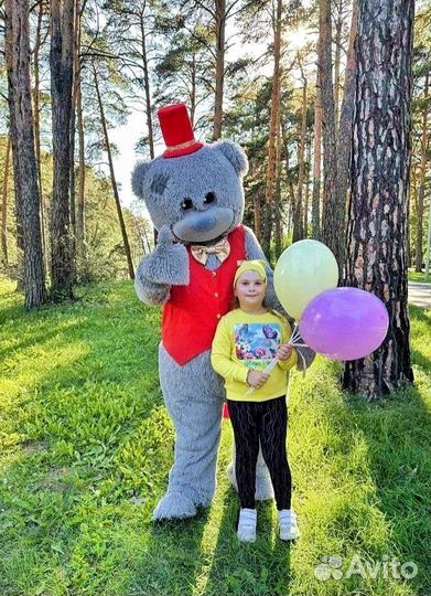 Обаятельный мишка Тедди и Энди - ростовая кукла