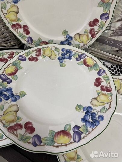 Винтажные тарелки Villeroy&Boch серия Melina