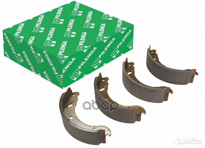 Колодки тормозные барабанные зад, прав, лев