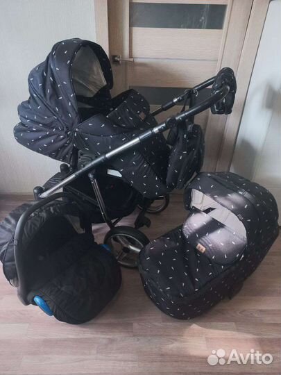 Коляска adamex reggio 3 в 1