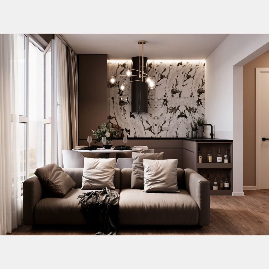 2-к. квартира, 59,2 м², 9/12 эт.