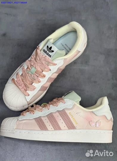 Кеды adidas superstar pink (36-41)