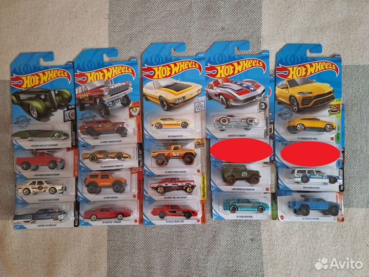 Hot wheels на длинных картах
