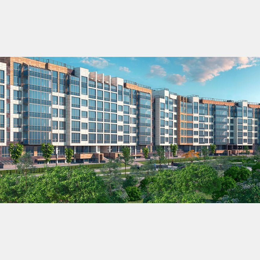 2-к. квартира, 67,7 м², 7/7 эт.
