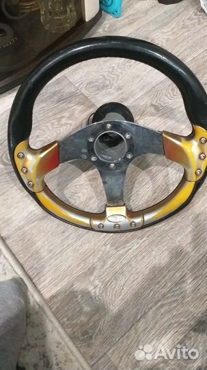 Спортивный руль на ваз