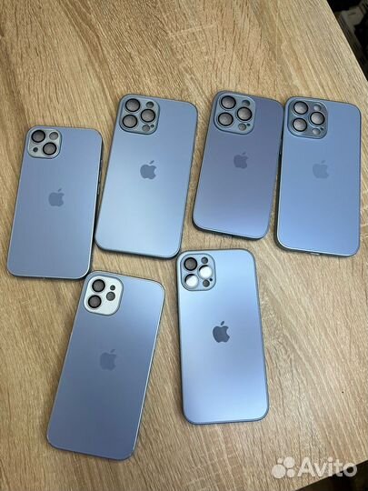 Чехол на iPhone 11/12/13/14/ Sierra Blue MagSafe