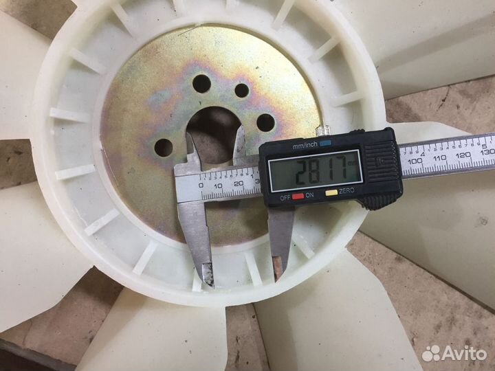 Вентилятор охлаждения на погрузчик китайского прои