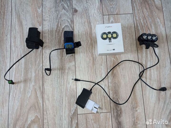 Велофонарь передний диодный